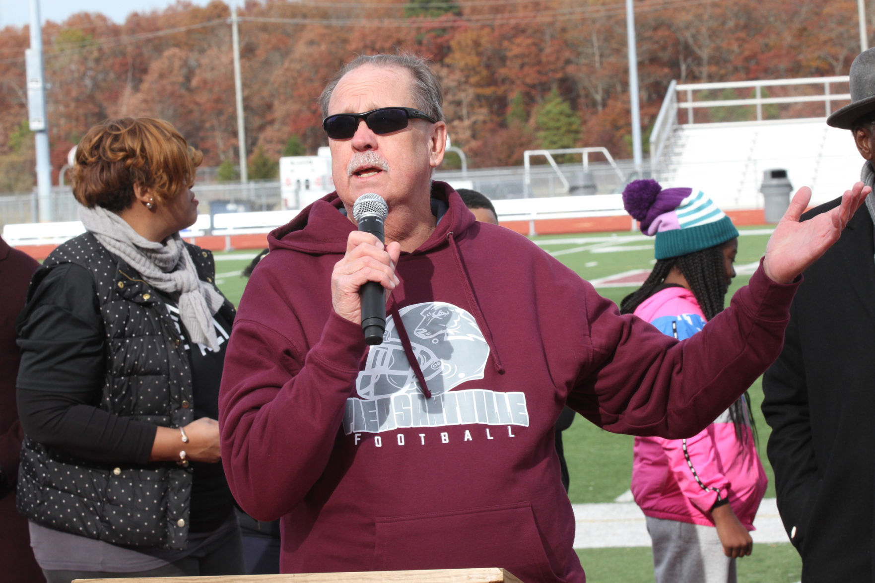 Pleasantville peace march
